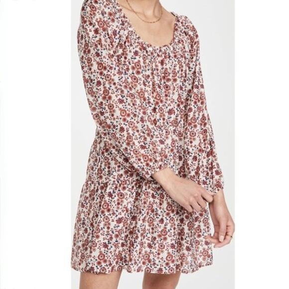 XiRENA Dresses & Skirts - NWT XIRENA Dalyn Dress in Red Spark - Bohemian Floral Print Mini - Size M